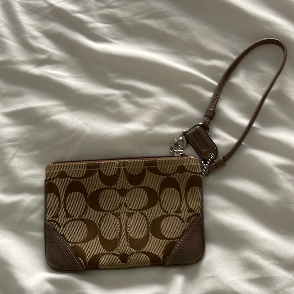Coach wristlet
